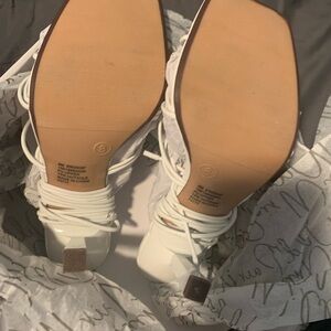 Wild Pair White Elegant Heels